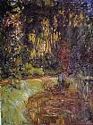 Claude Monet Water-Lily Pond at Giverny painting
